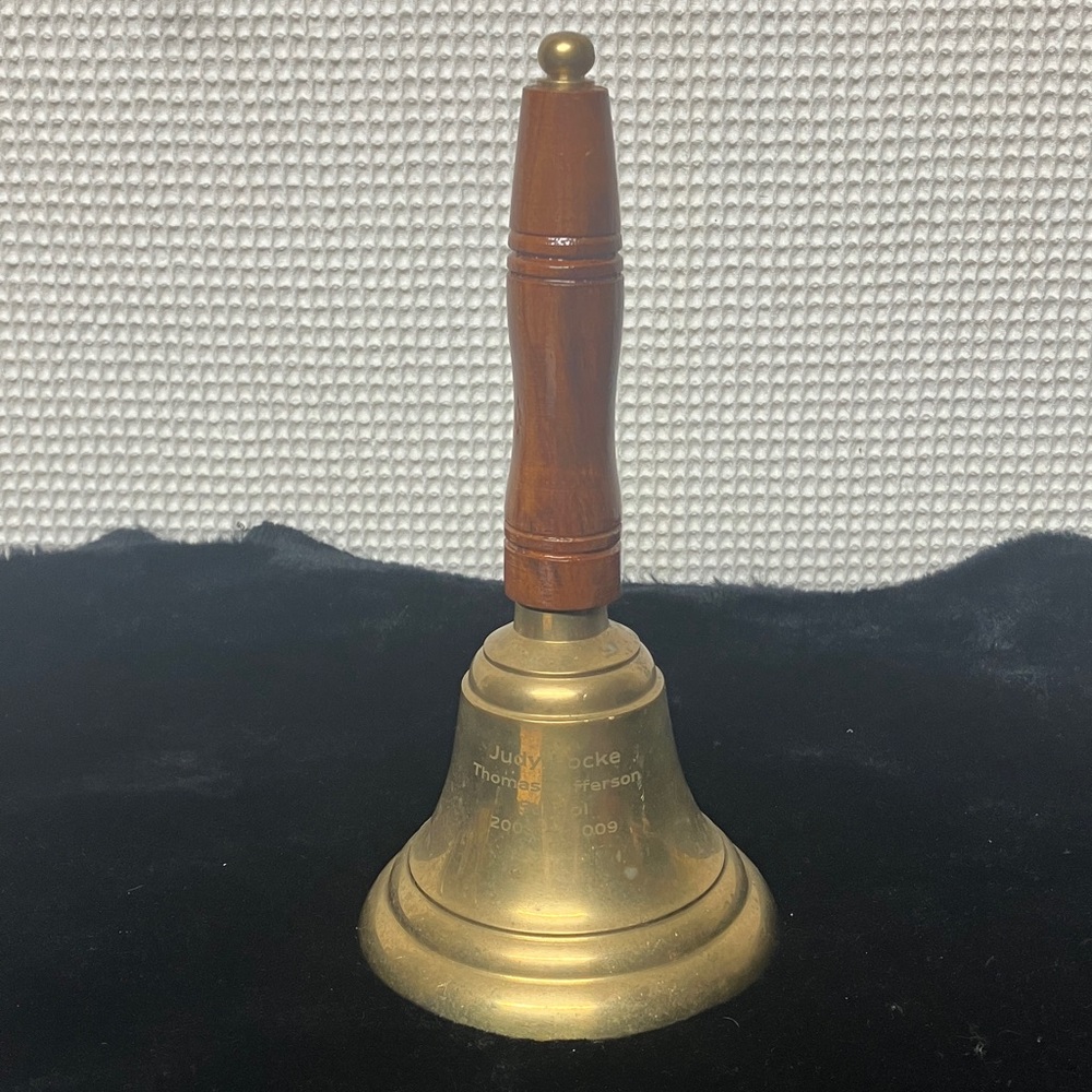 Brass School Bell
